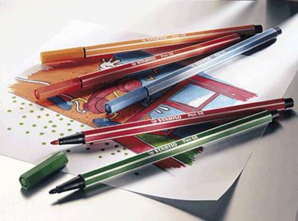 STABILO  STABILO® Pen 68 68-024  1 mm 1 stuk(s)