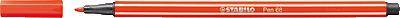 Stabilo 4006381333269 Stabilo - Pen 68, premium viltstift, lichtrood, per stuk
