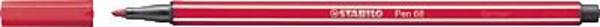 Schwan Stabilo  STABILO Pen 68 - Filzstift - Dunkelrot - wasserbasierte Tinte 68-50 Donkerrood 1 mm 1 stuk(s)