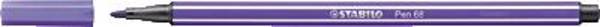 Schwan Stabilo  STABILO Pen 68 - Filzstift - Violett - wasserbasierte Tinte 68-55 Violet 1 mm 1 stuk(s)