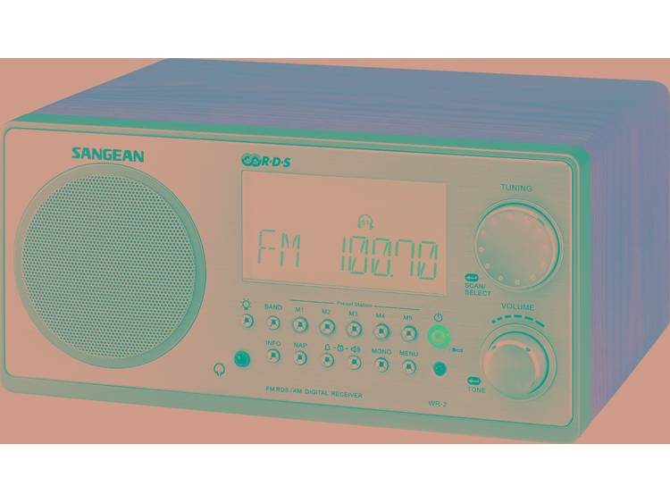 Sangean WR-2 zilver