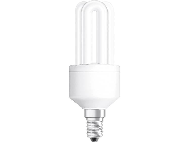 OSRAM Spaarlamp 230 V E14 11 W = 51 W Warmwit Energielabel: A Buis Inhoud: 1 stuks