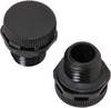 Weidmüller 1868570000-10 DAE M12 PA LONG Drukcompensatie element M12 M12 Polyamide Zwart 10 stuk(s)