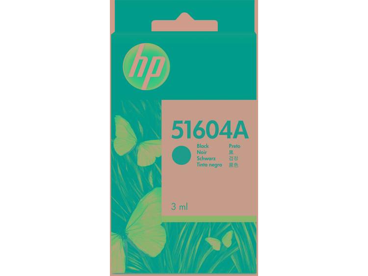 HP Inkcartridge 51604A Zwart
