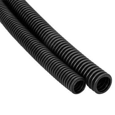 Heidemann 13477 Flexibele buis EN25 25 m  Zwart 1 stuk(s)