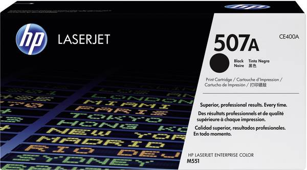 HP Toner 507A Origineel  Zwart 5500 bladzijden CE400A
