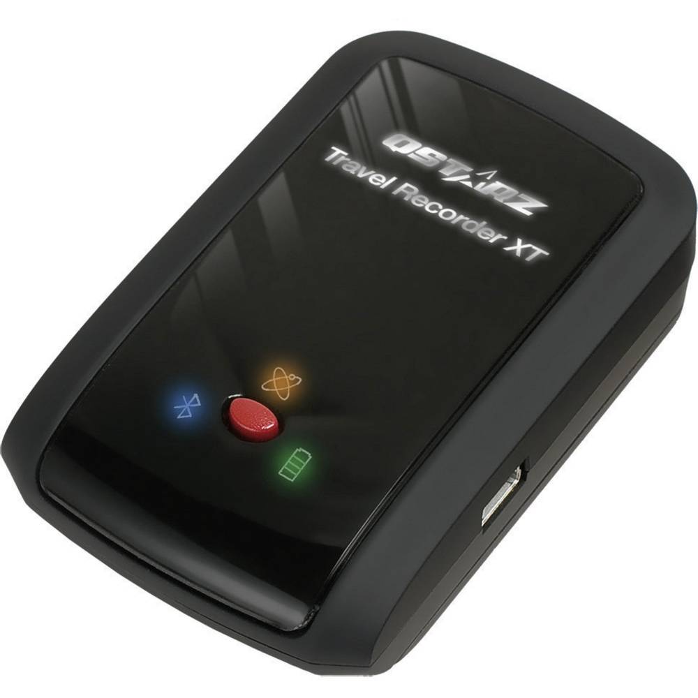 Qstarz BT-Q1000XT GPS-logger Zwart