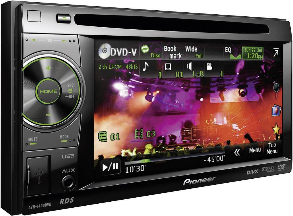 Avh 1400dvd pioneer не читает флешку