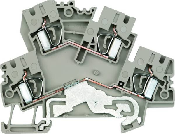 Weidmüller 8671120000 Klem 2-etages Spanveer Donkerbeige 50 stuk(s)