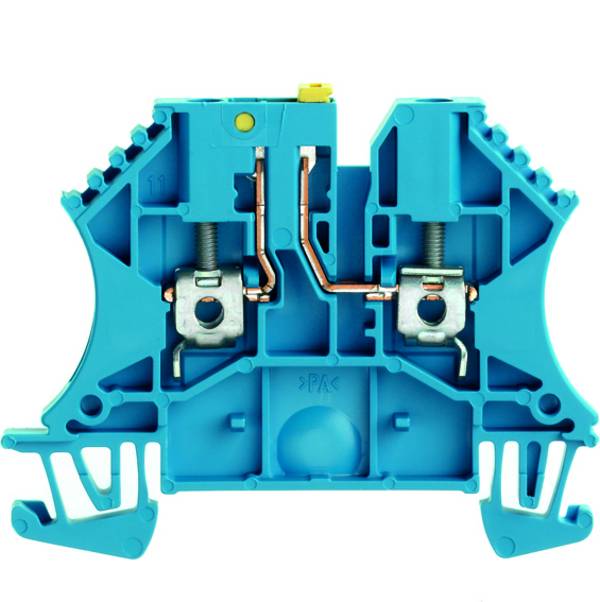 Weidmüller 8731640000 Testscheidingsserieklem Schroeven Blauw 100 stuk(s)