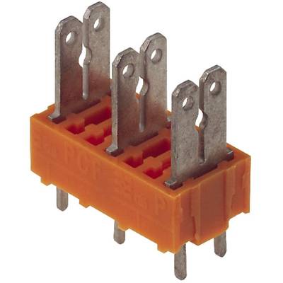 Weidmüller 9500710000 Splitter voor platte connectoren  Insteekbreedte: 6.3 mm Insteekdikte: 0.8 mm 180 ° Deels geïsolee