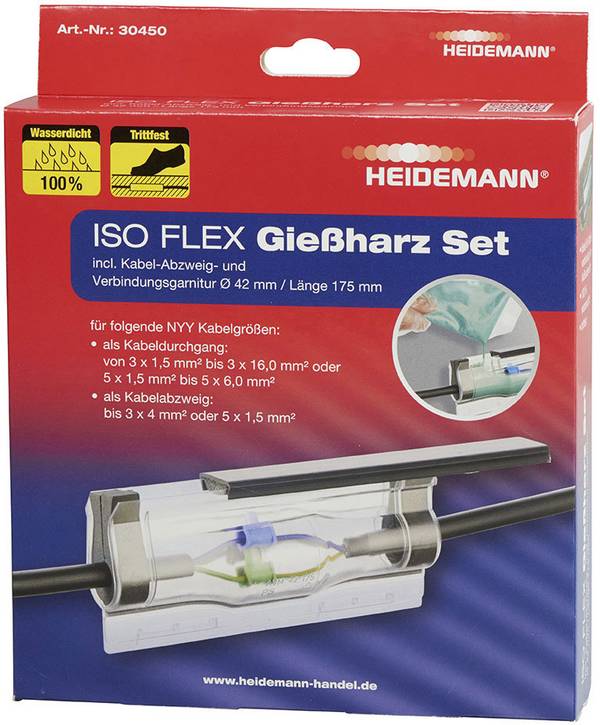 Heidemann 30450 Giethars-kabelgarnituur 1 set(s)