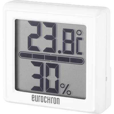 Eurochron ETH 5500 Thermo- en hygrometer Wit