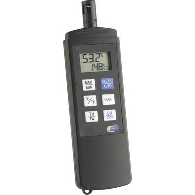 TFA Dostmann Dewpoint Pro Draadloze thermo- en hygrometer Zwart