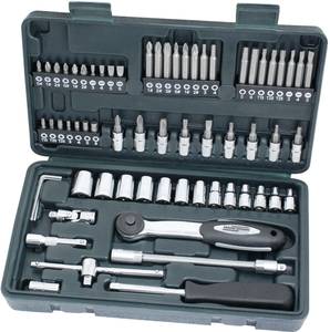 Conrad Brüder Mannesmann M29165 Dopsleutelset Metrisch 1/4" (6.3 mm) 65-delig aanbieding