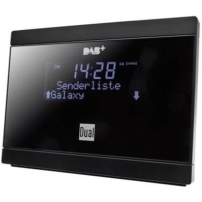 Dual DAB 2A Radio-adapter DAB+, VHF (FM)   Zwart