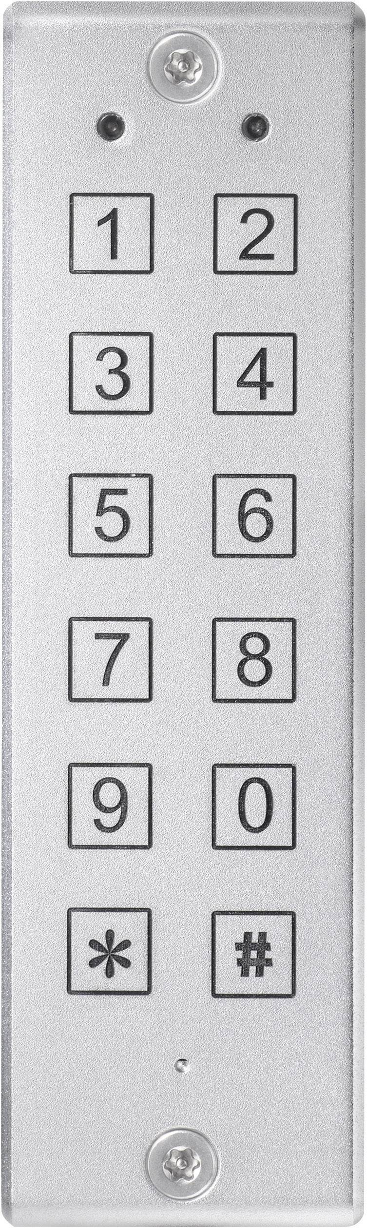 Sygonix 20812V Codeslot Opbouw (op muur) 12 V/DC IP65 Met touchscreen-1