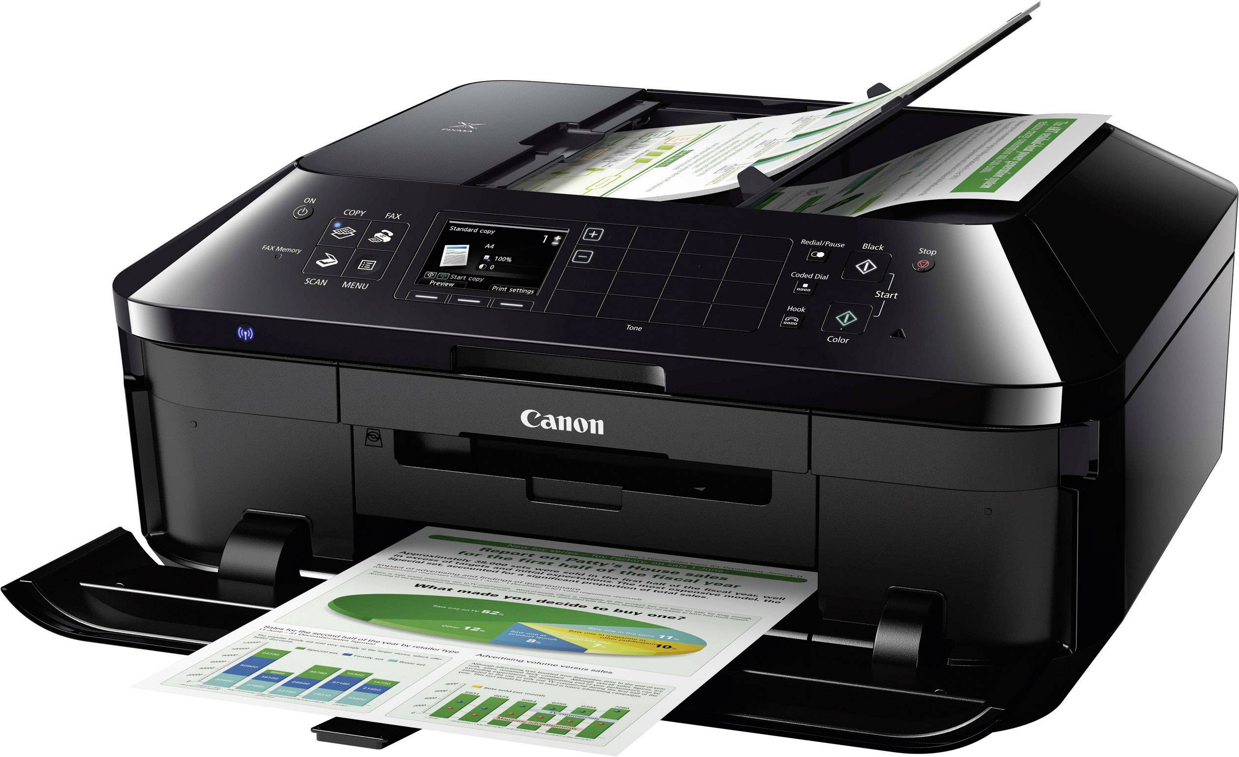 Canon PIXMA MX925 Multifunctionele inkjetprinter (kleur) A4 Printen