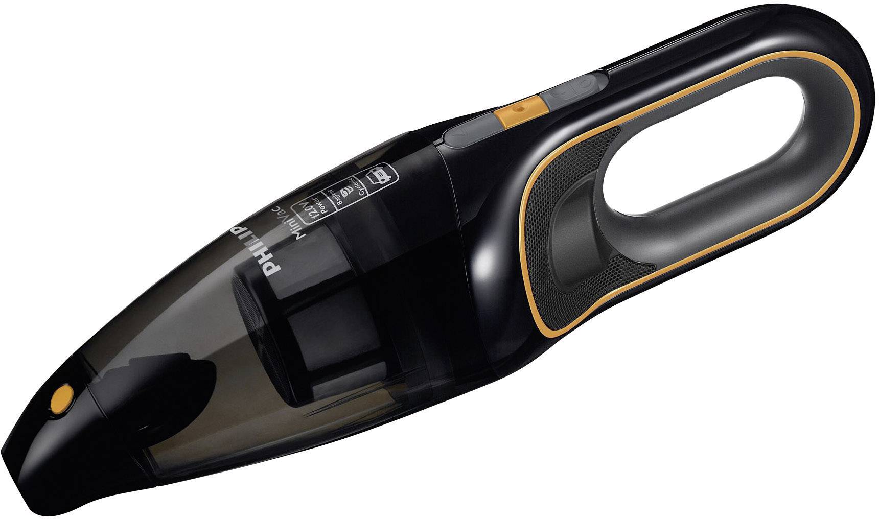 Philips FC6149/01 MiniVac Accuhandstofzuiger 12 V Diepzwart Conrad.nl