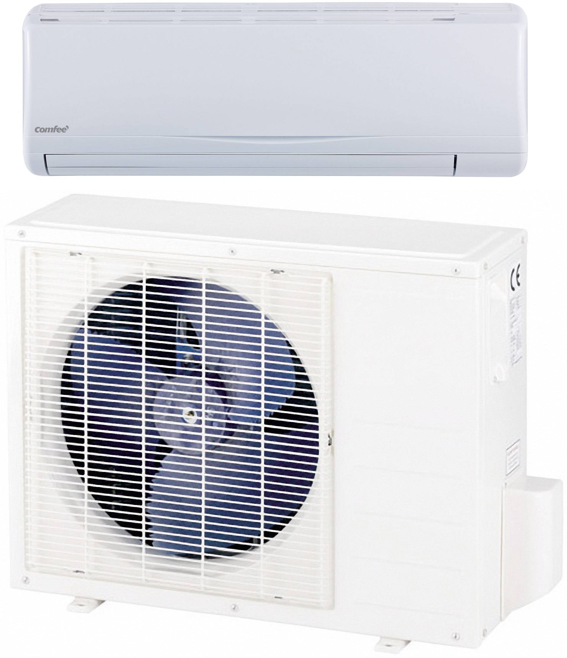 Inverter Split Airco Energielabel Verwarmen Koelen A 2600 W 40 Inverter Split Airco Energielabel Verwarmen Koelen A 2600 W 40 M² Comfee By Midea Msr23 09hrdn1 Wit Grijs
