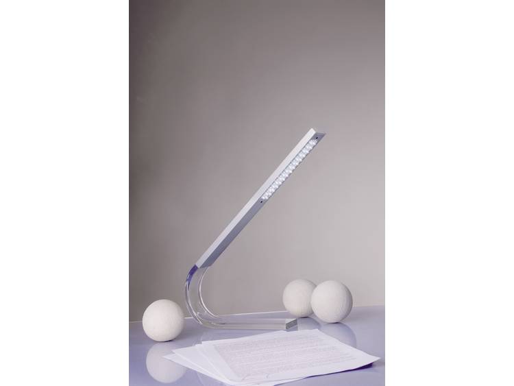 Paulmann LED-bureaulamp 3.3 W Daglicht-wit Aluminium, Transparant