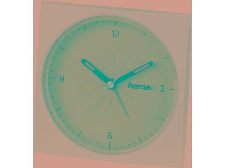 Wekker Quarz Groen Alarmtijden: 1 Hama 00113975