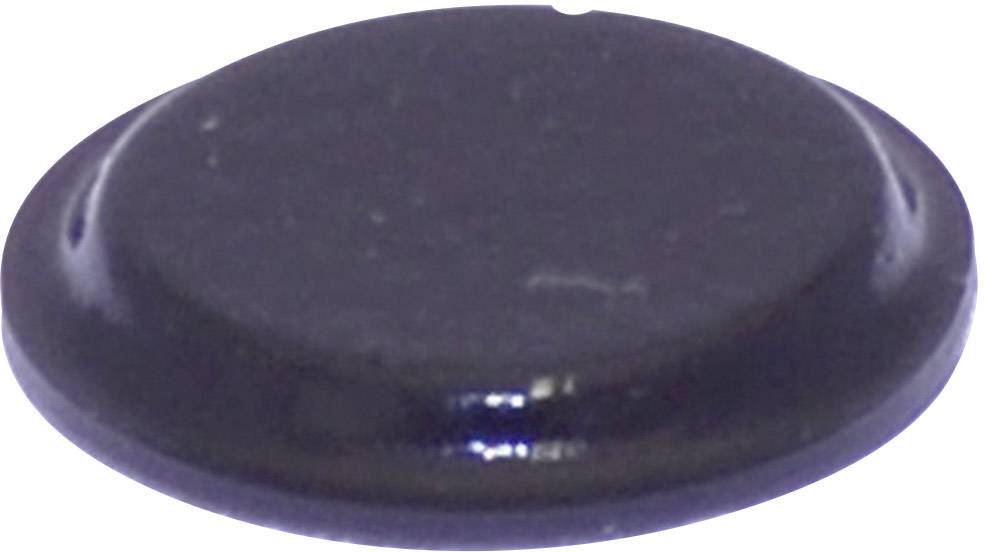 TOOLCRAFT PD2122SW Apparaatvoet Zelfklevend, Rond Zwart (Ø x h) 12.7 mm x 1.8 mm 1 stuk(s)