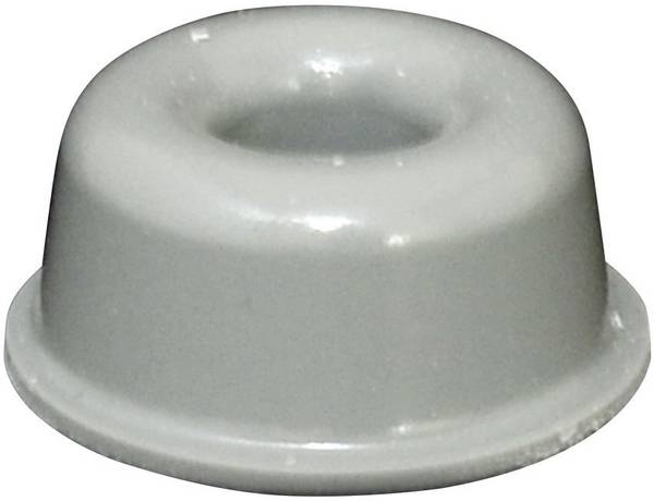 TOOLCRAFT PD2210G Apparaatvoet Zelfklevend, Rond Grijs (Ø x h) 22.3 mm x 10.1 mm 1 stuk(s)
