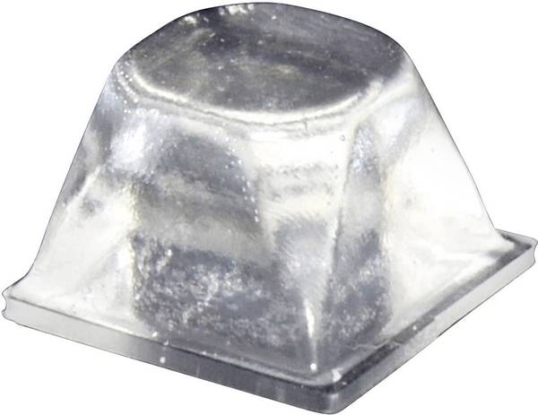 TOOLCRAFT PD3206C Apparaatvoet Zelfklevend, Rond Transparant (Ø x h) 20.5 mm x 13.2 mm 1 stuk(s)