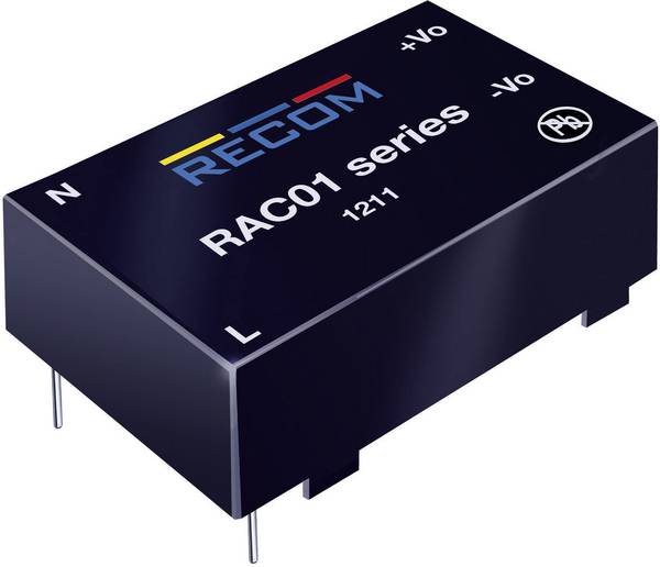 RECOM 20000805 AC/DC-printnetvoeding 3.3 V/DC 0.3 A 1 W