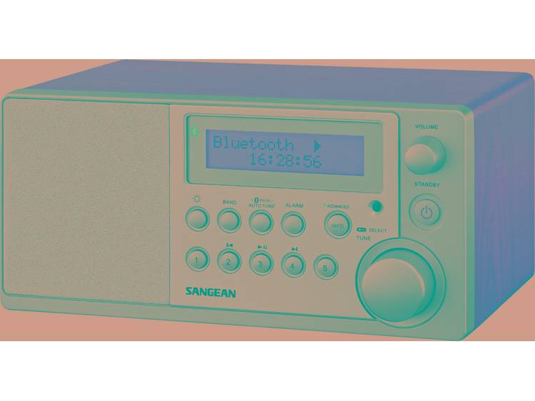 Sangean DDR-31 BT Tafelradio DAB+, FM Bluetooth, AUX Hout
