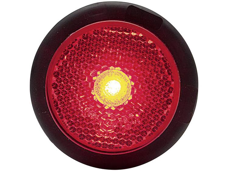 LED-begrenzingslicht Markeringslicht, Achterlicht, Reflector Rood 12 V, 24 V SecoRüt