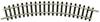 22221 N Fleischmann rails (zonder ballastbed) Gebogen rails 30 ° 194.6 mm 12 stuk(s)