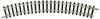 22222 N Fleischmann rails (zonder ballastbed) Gebogen rails 30 ° 228.2 mm 12 stuk(s)