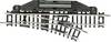 22255 N Fleischmann rails (zonder ballastbed) Wissel, Rechts 104.2 mm 24 ° 194.6 mm 1 stuk(s)