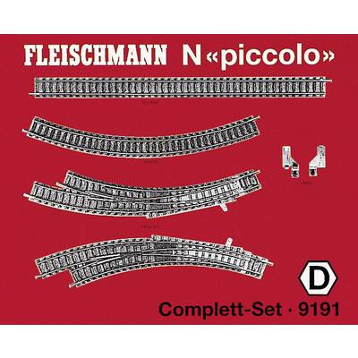 N Fleischmann Piccolo (met ballastbed) 9191 Uitbreidingsset    1 set(s)