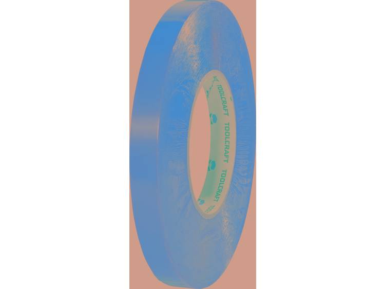 Dubbelzijdig tape (l x b) 50 m x 15 mm Transparant Polyester 1397P1550C TOOLCRAFT Inhoud: 1 rollen