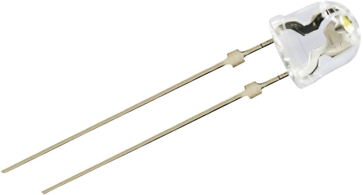 Nichia NSDW570GS-K1 Bedrade LED Wit Rond 5 mm 140 ° 70 mA 3.4 V