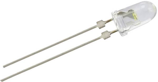 Nichia NSPU510CS UV-emitter 375 nm 5 mm   Radiaal bedraad
