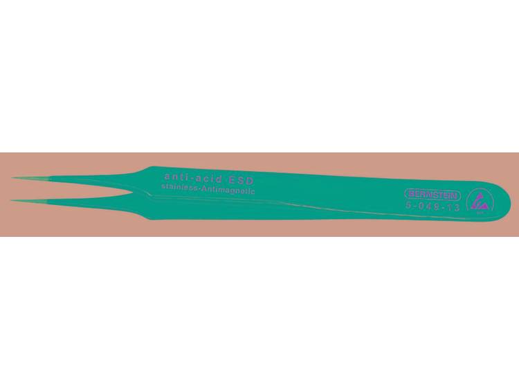 Bernstein SMD-pincet recht, superscherp, met ESD-coating Lengte 110 mm 5-049-13