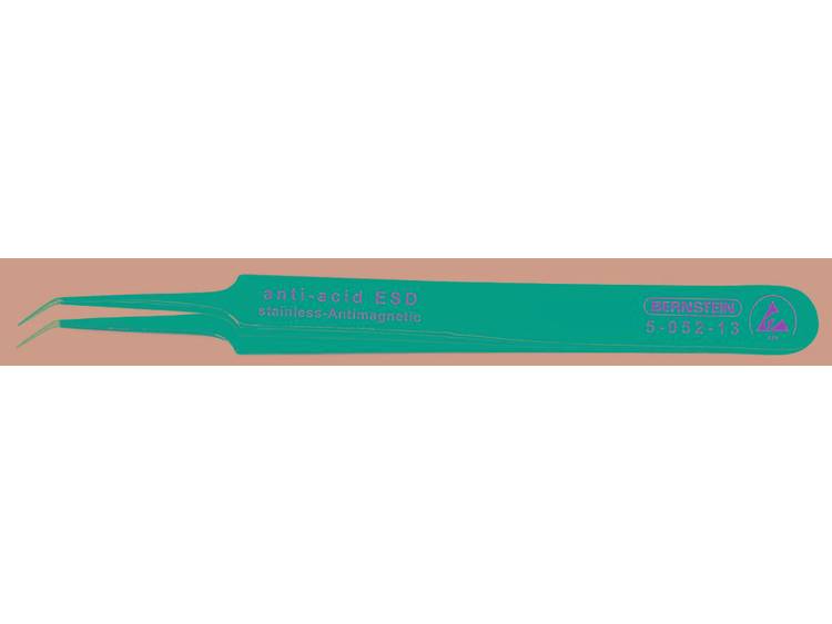 Bernstein SMD-pincet gebogen, superscherp, met ESD-coating Lengte 110 mm 5-052-13