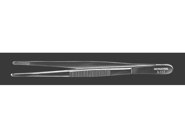 Bernstein Monteurspincet vernikkeld, recht-rond-breed Lengte 145 mm 5-117