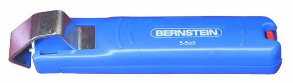 BERNSTEIN Tools for Electronics 5-503 Bernstein Werkzeugfabrik Draadstripmes Geschikt voor: Ronde kabel 8 tot 28 mm