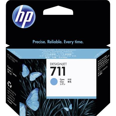 HP Inkt 711 Origineel  Cyaan CZ130A