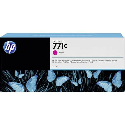 HP Inktcartridge 771C Origineel Magenta 775 ml B6Y09A 1 stuk(s)
