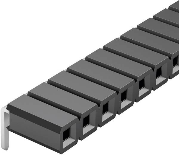 Fischer Elektronik Female header (standaard) Aantal rijen: 1 Aantal polen per rij: 36 10027080 1 stuk(s)