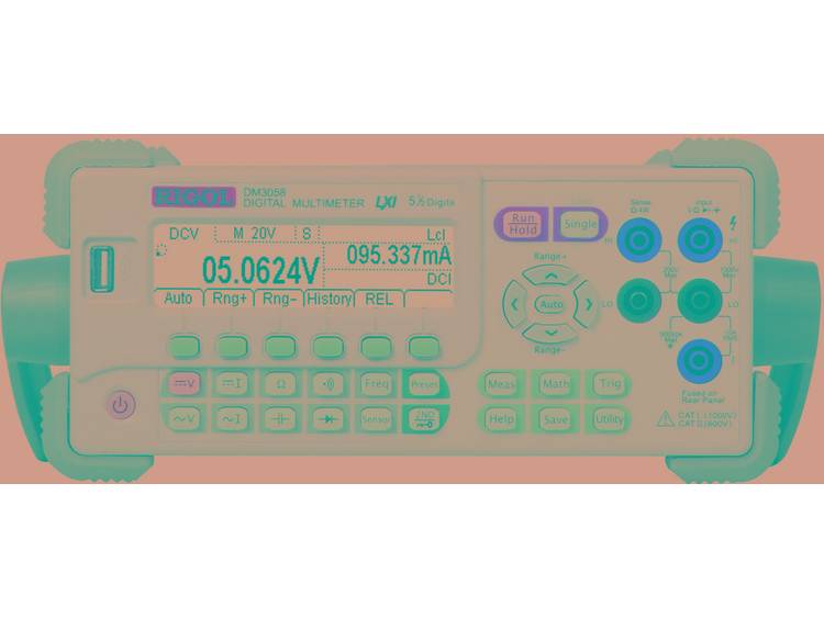 Bench multimeter Digitaal Rigol DM3058E CAT II 300 V Weergave (counts): 200000