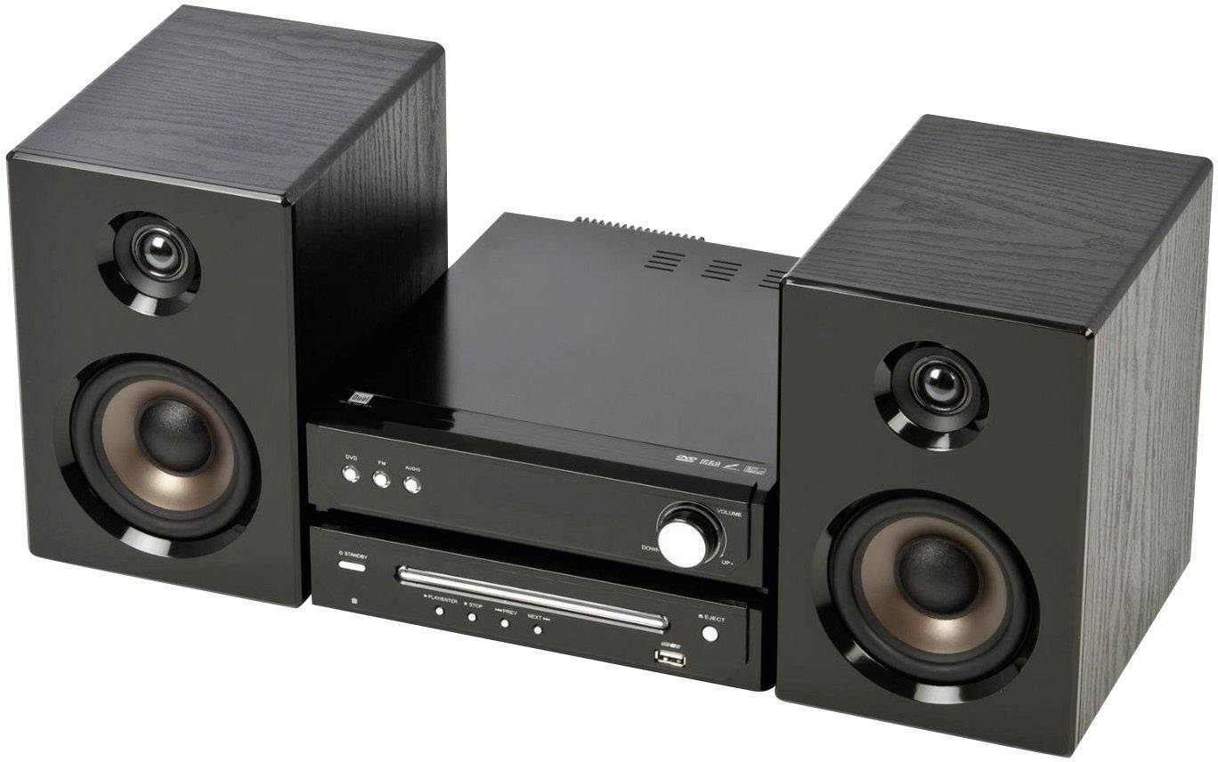 Dual DVDMS 110 stereoinstallatie (dvdspeler, cdspeler, USB, audioingang, FMradio) 50 W Dual DVDMS 110 stereoinstallatie (dvdspeler, cdspeler, USB, audioingang, FMradio) 50 W
