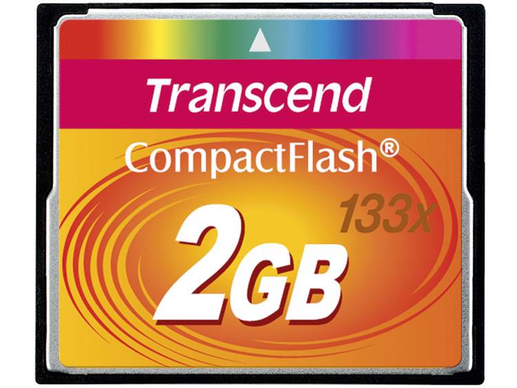 Transcend 2GB 133X CompactFlash Kaart (TS2GCF133)