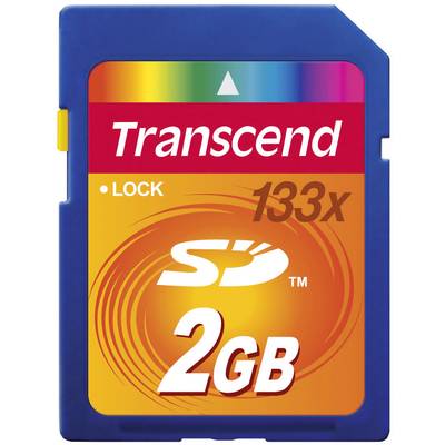 Transcend TS2GSD133 SD-kaart 2 GB Class 4 